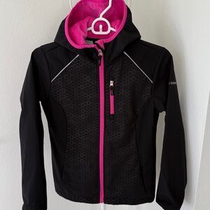 Free country GIRLS waterproof fleece interior jacket